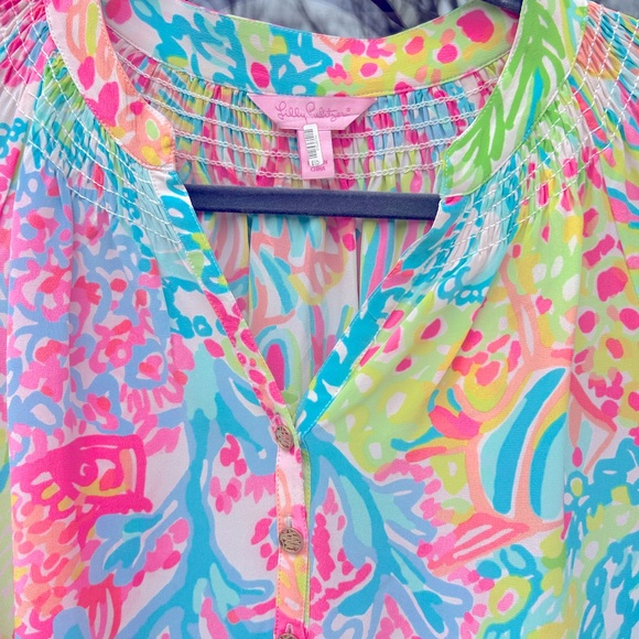 Lilly Pulitzer Elsa Silk Top - Picture 2 of 4